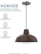 Arkansas Lighting Numode One Sheet cover