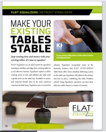 FLAT Tech Equalizer Brochure cover